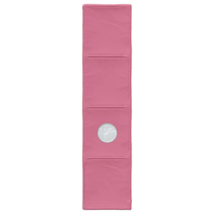 Tunnel de lit 2 pcs Rose 211 x 52,5 x 2 cm Polyester - 4