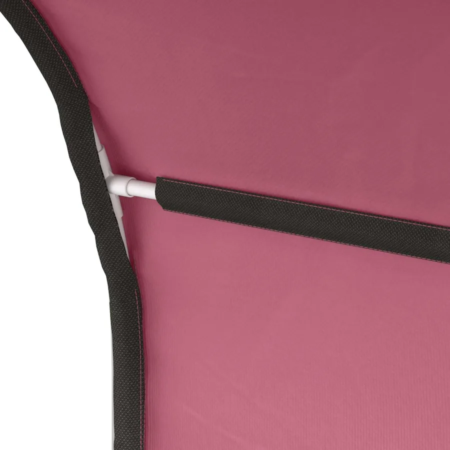 Tunnel de lit 2 pcs Rose 211 x 52,5 x 2 cm Polyester - 7