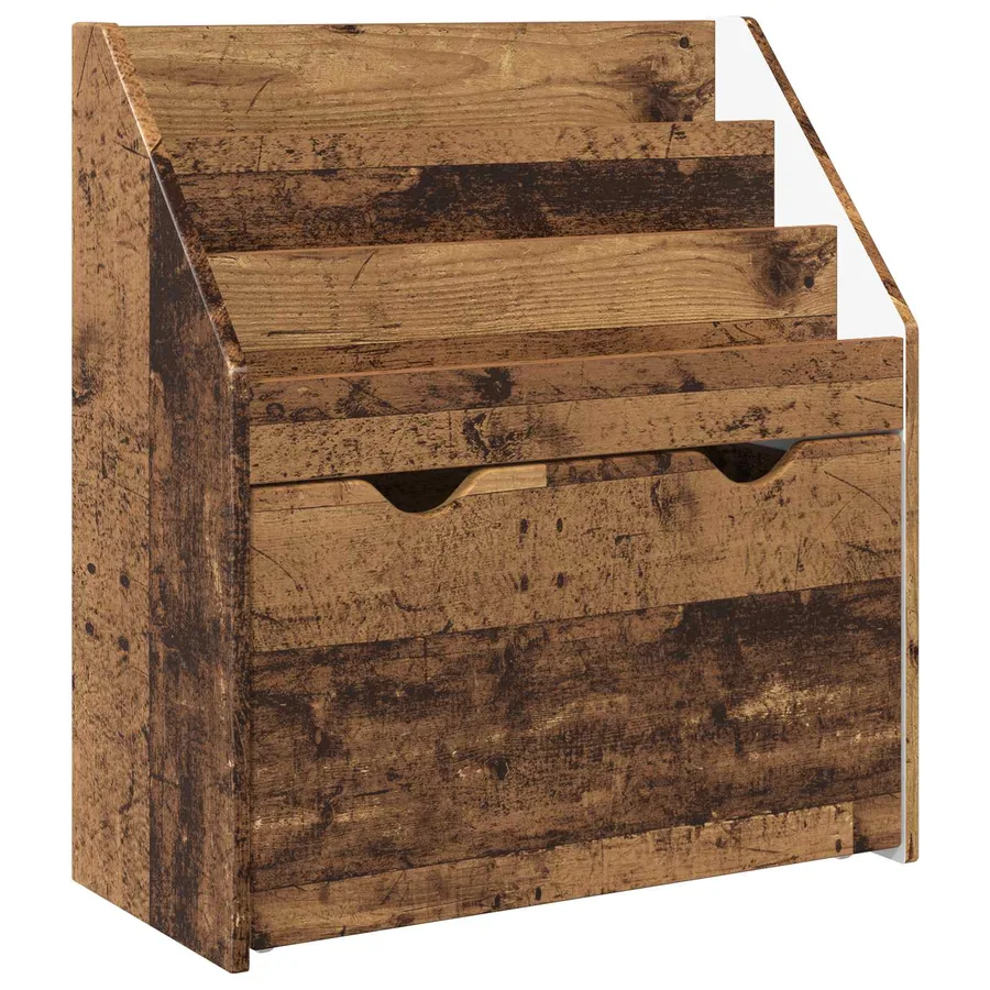 Bibliothèque pour enfants Bois ancien 60 x 29,5 x 69 cm - 2