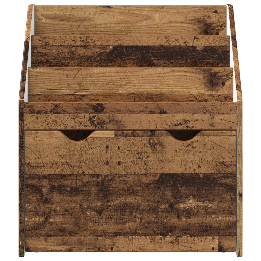Bibliothèque pour enfants Bois ancien 60 x 29,5 x 69 cm - 7
