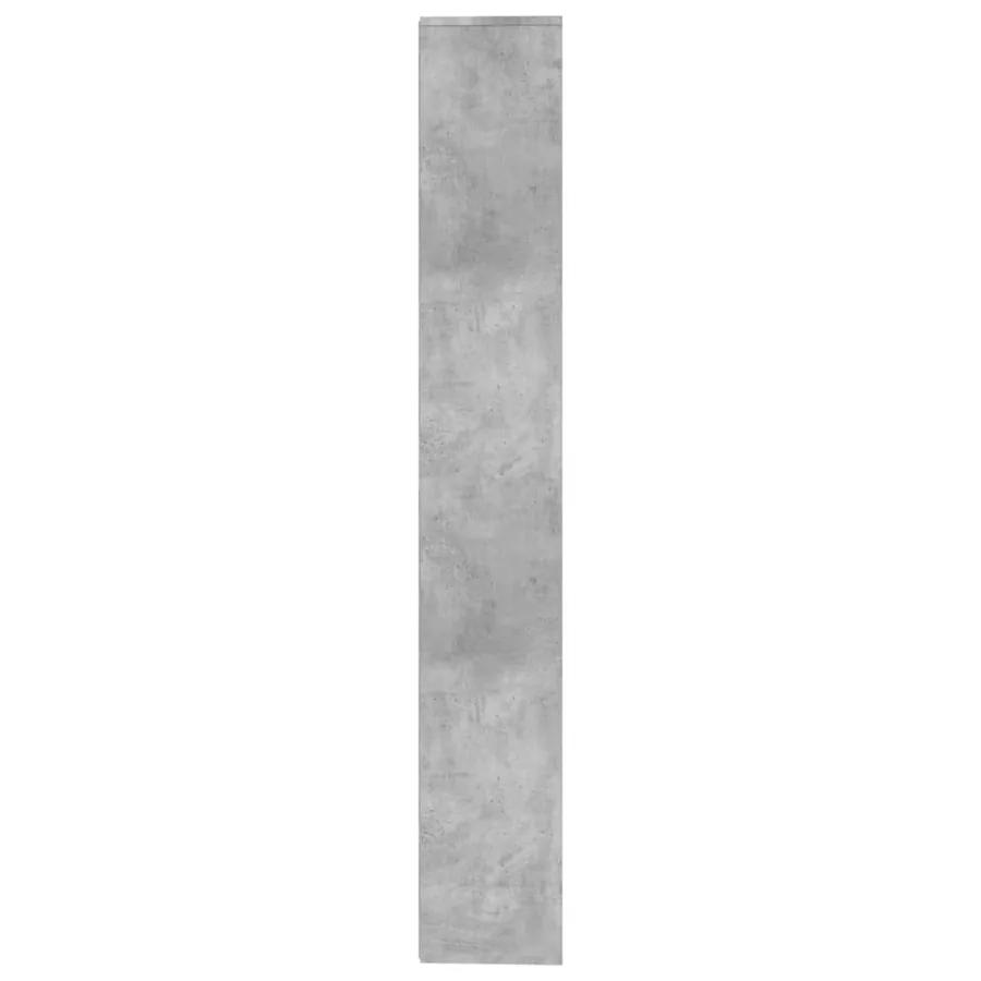 Bibliothèque/Séparateur de pièce Gris béton Bois d'ingénierie - 6