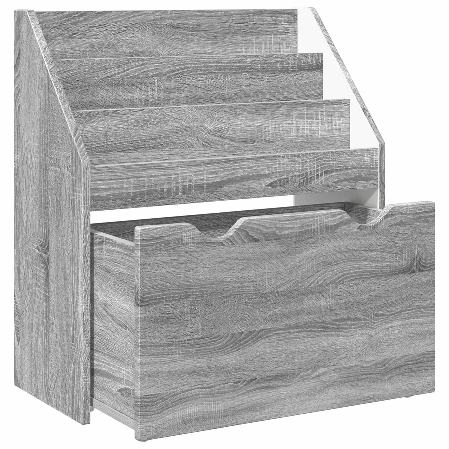 Bibliothèque pour enfants Gris Sonoma 60 x 29,5 x 69 cm - 6