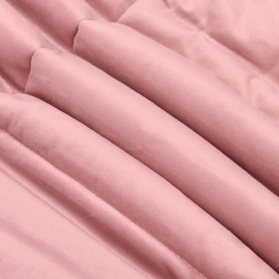 Duvet d'hiver Matelassé Rose 200 x 200 cm Microfibre - 7