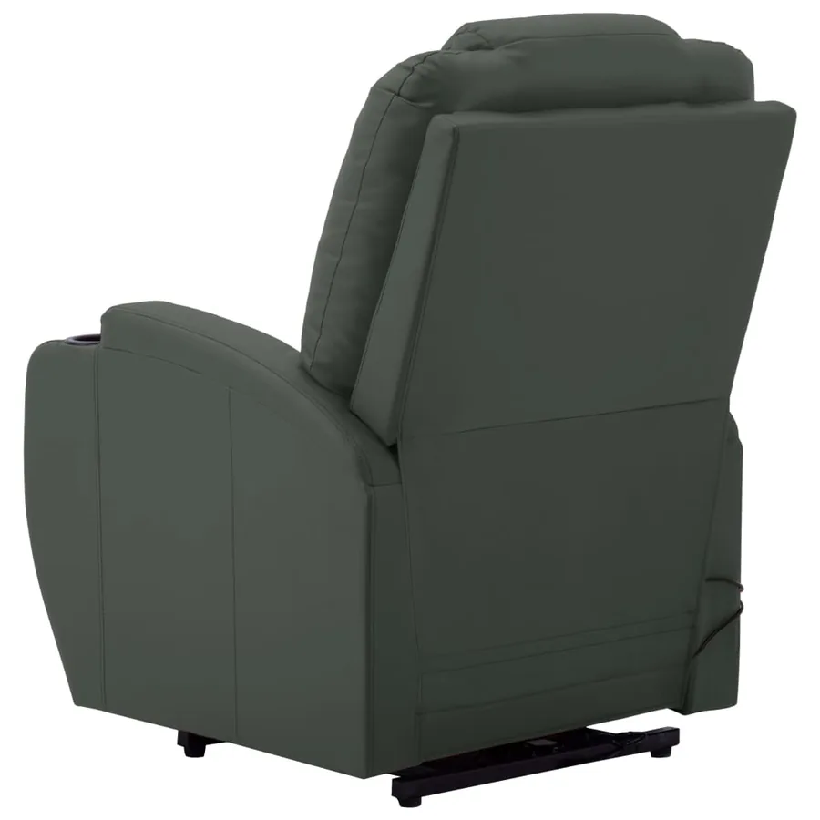 Fauteuil de massage Anthracite Similicuir - 5
