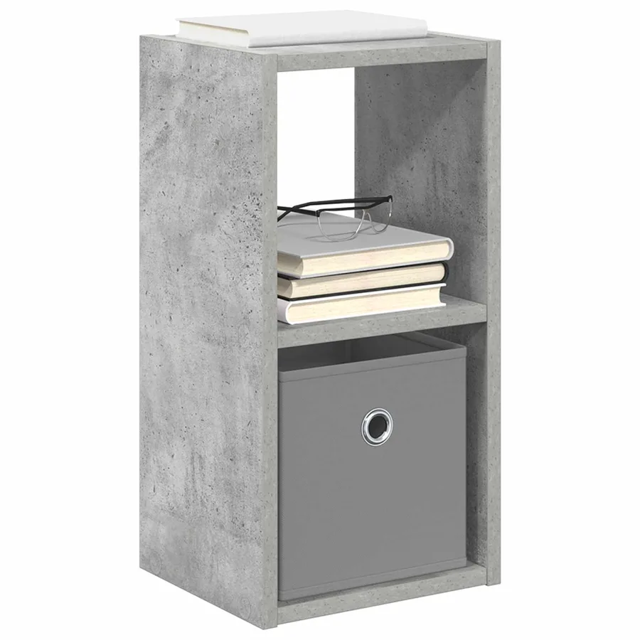 Table de chevet 2 pcs Gris béton 25,5 x 22 x 49,5 cm - 3