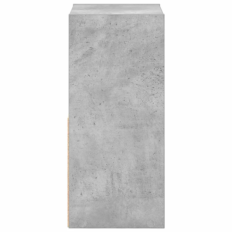 Table de chevet 2 pcs Gris béton 25,5 x 22 x 49,5 cm - 7