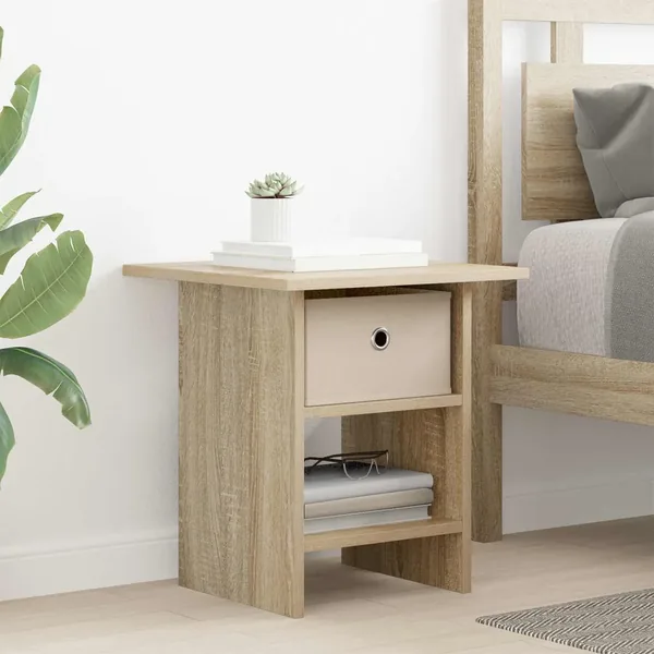 Table de chevet Chêne Sonoma 41 x 40 x 45 cm Bois d'ingénierie