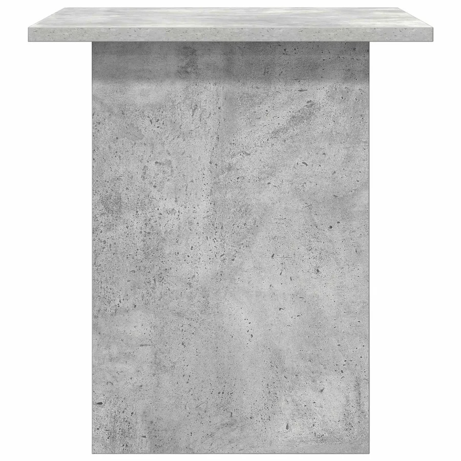 Table de chevet Gris béton 41 x 40 x 45 cm Bois d'ingénierie - 7