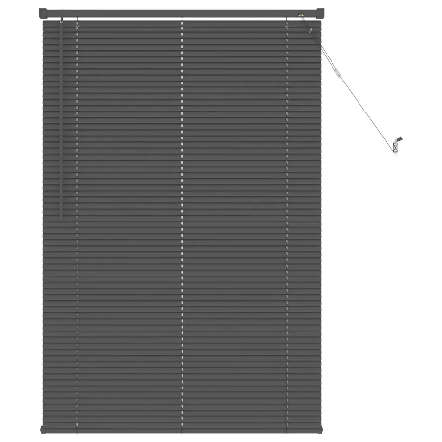 Store Vénitien Gris Argenté 150 x 70 cm 25 mm PVC - 2
