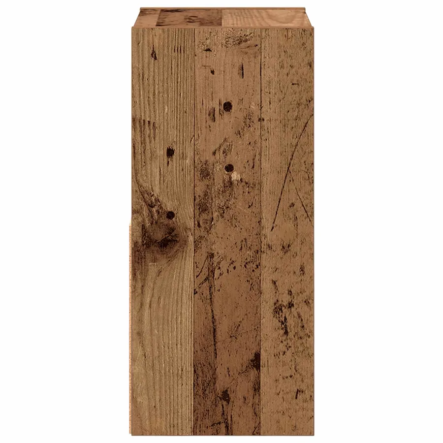 Table de chevet avec tiroir Bois ancien 25,5 x 22 x 49,5 cm - 7