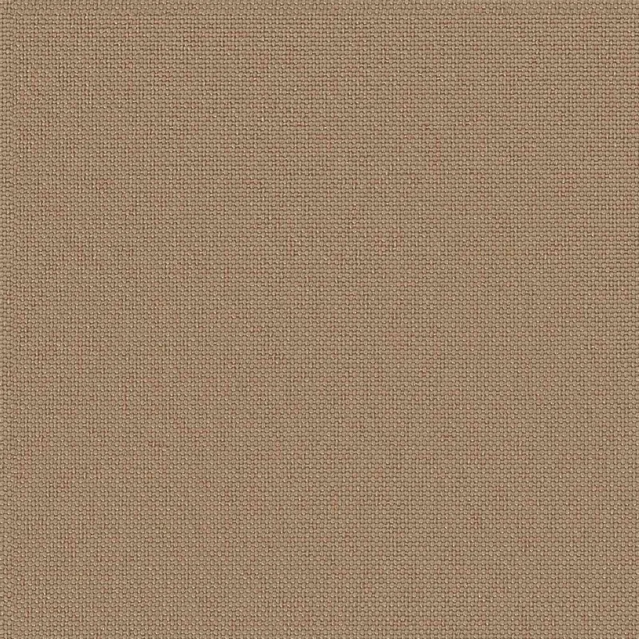 Canapé d'angle de jardin Bois de pin massif Brun cire - 7