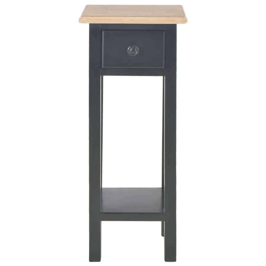 Table d'appoint Noir 27 x 27 x 65,5 cm Bois - 3