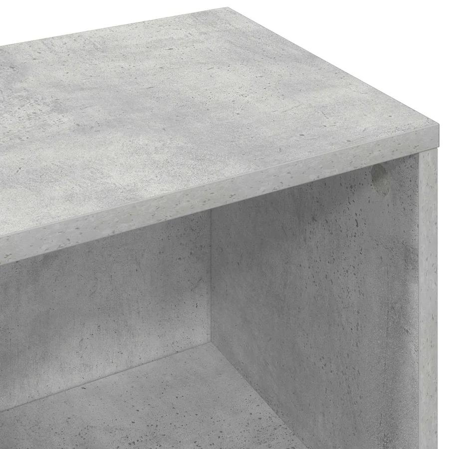 Buffet avec tiroir Gris béton 88,5 x 27,5 x 63,5 cm - 9