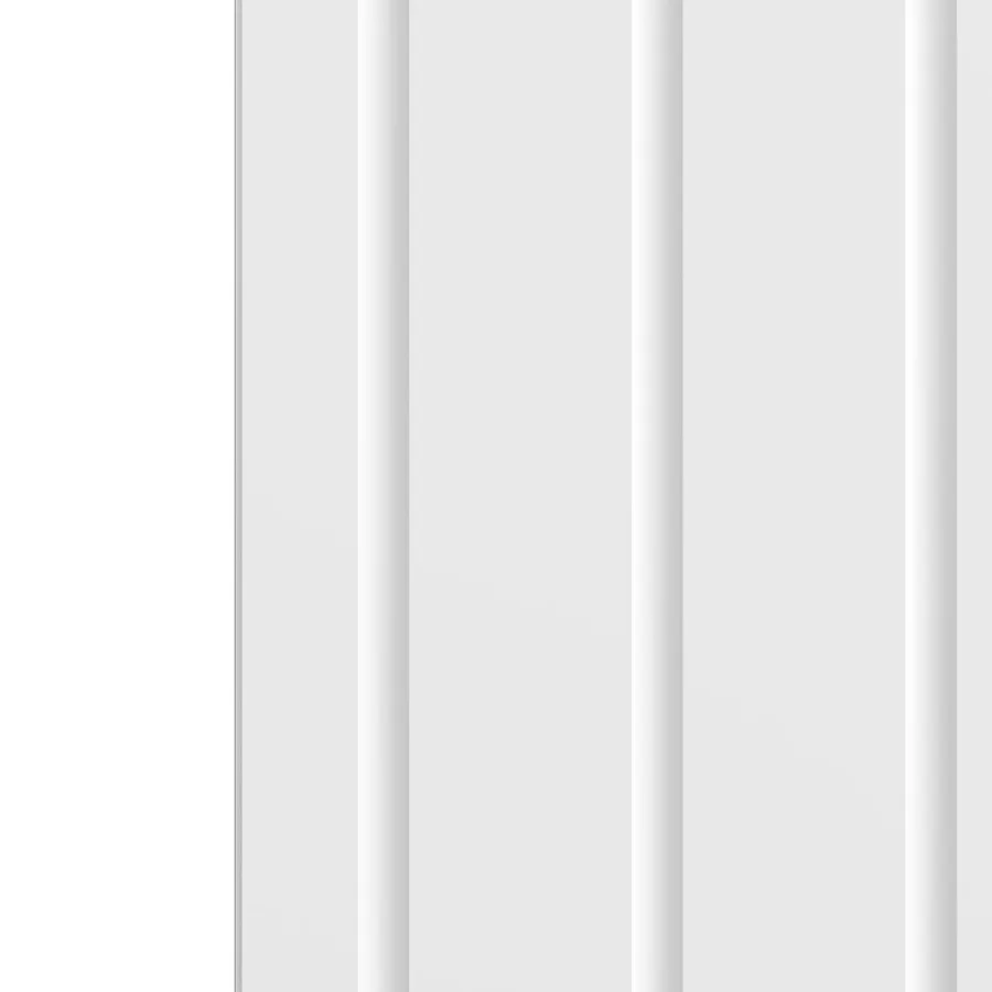Buffet Blanc brillant 34,5 x 33 x 92 cm Bois d'ingénierie - 10