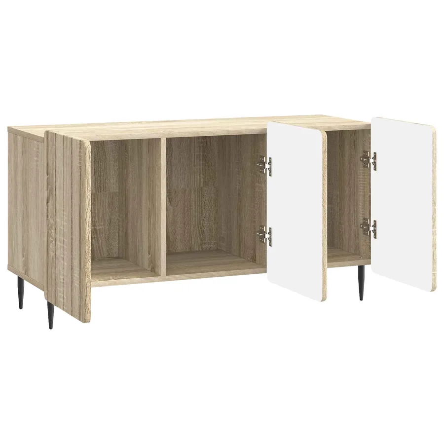 Meuble TV Chêne Sonoma 99 x 34,5 x 52 cm Bois d'ingénierie - 5
