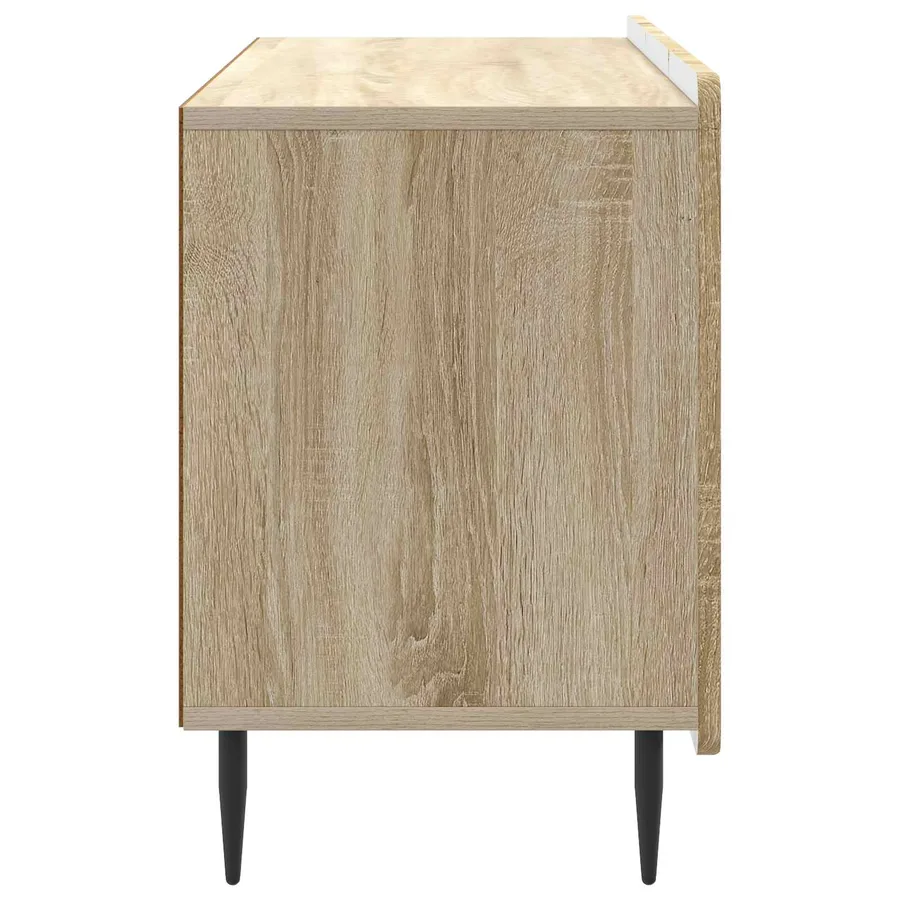 Meuble TV Chêne Sonoma 99 x 34,5 x 52 cm Bois d'ingénierie - 7