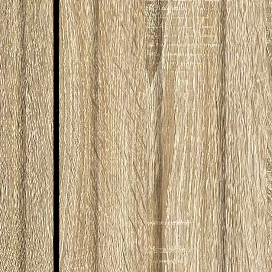 Meuble TV Chêne Sonoma 99 x 34,5 x 52 cm Bois d'ingénierie - 8