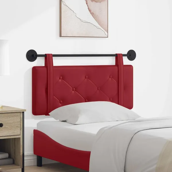 Tête de lit suspendue Bordeaux Simili cuir