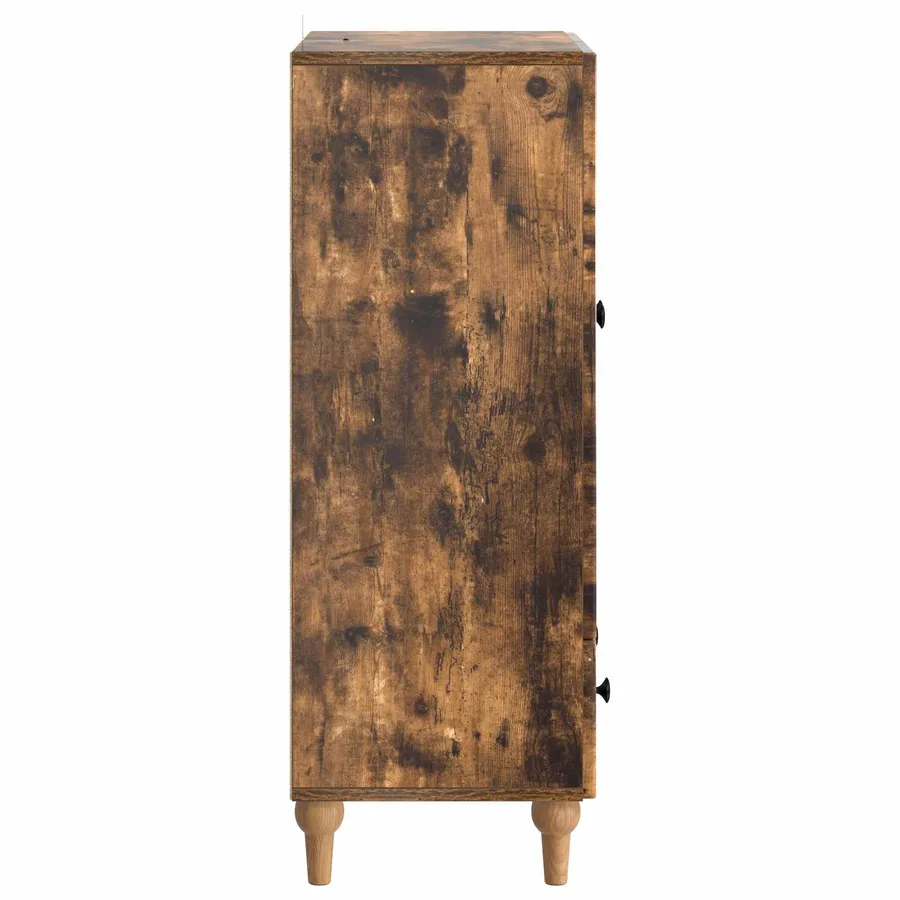 Buffet Chêne fumé 66 x 34,5 x 95 cm Bois d'ingénierie - 6