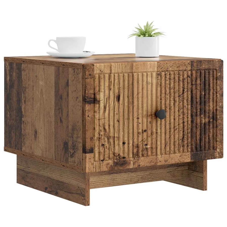 Table basse Bois ancien 49 x 50 x 40 cm Bois d'ingénierie - 3