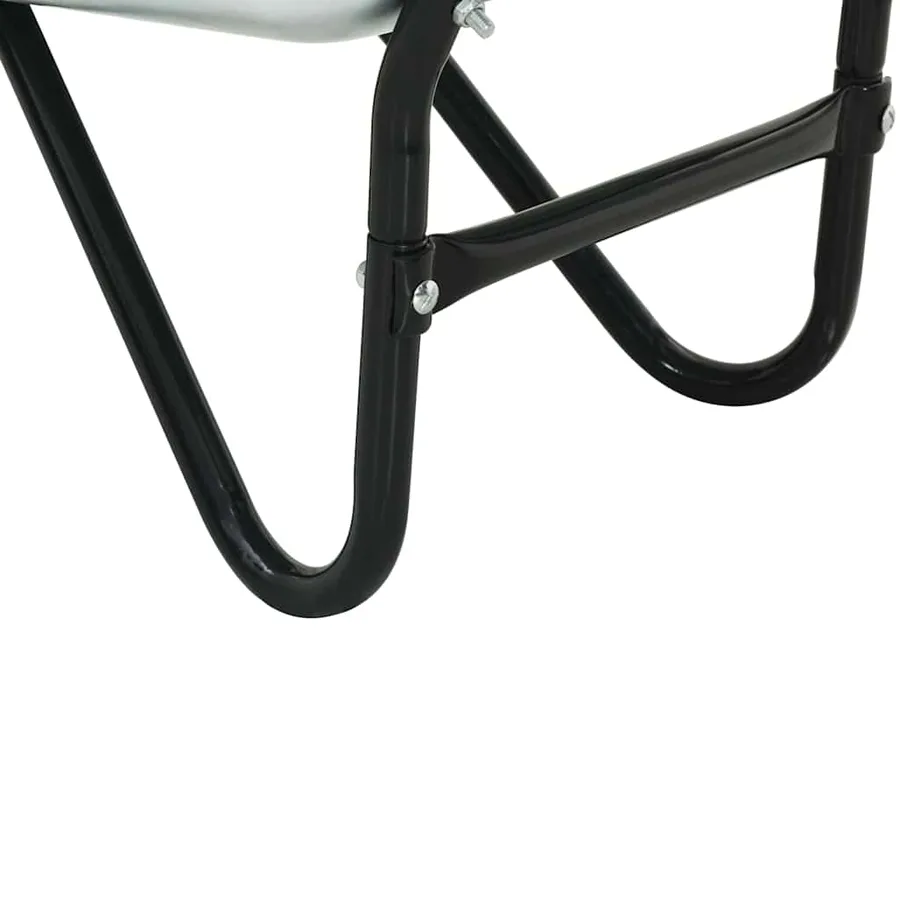 Brouette Argent et noir 133 x 62,5 x 58 cm Acier - 8