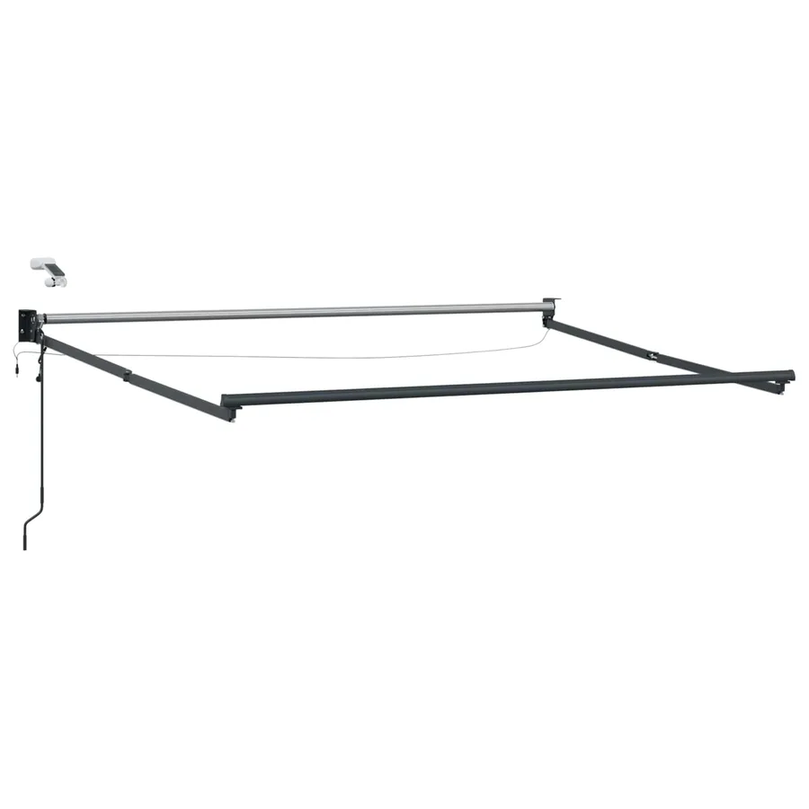 Cadre de store rétractable électrique Anthracite 2,5 x 2 m - 2