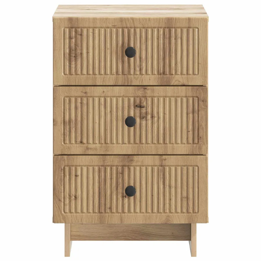 Cabinet de chevet Chêne artisanal 43 x 41 x 66,5 cm - 5
