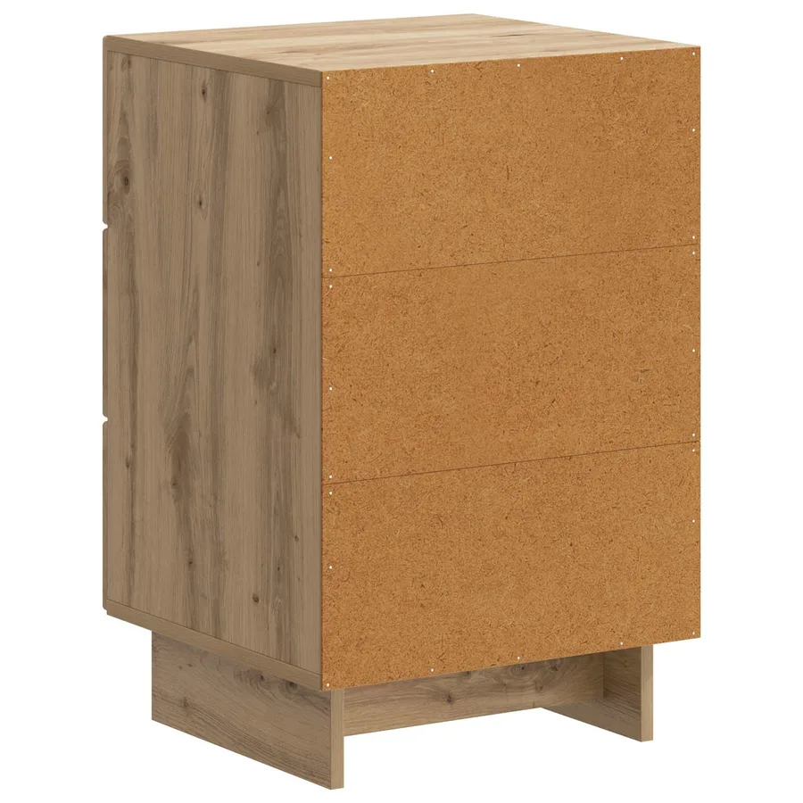 Cabinet de chevet Chêne artisanal 43 x 41 x 66,5 cm - 7