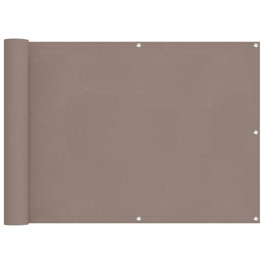 Écran de balcon 75 x 200 cm Oxford alu enduit de PU - 2