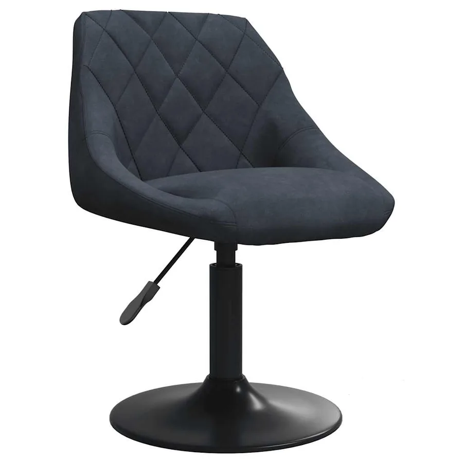 Tabouret de bar Gris foncé Velours - 2