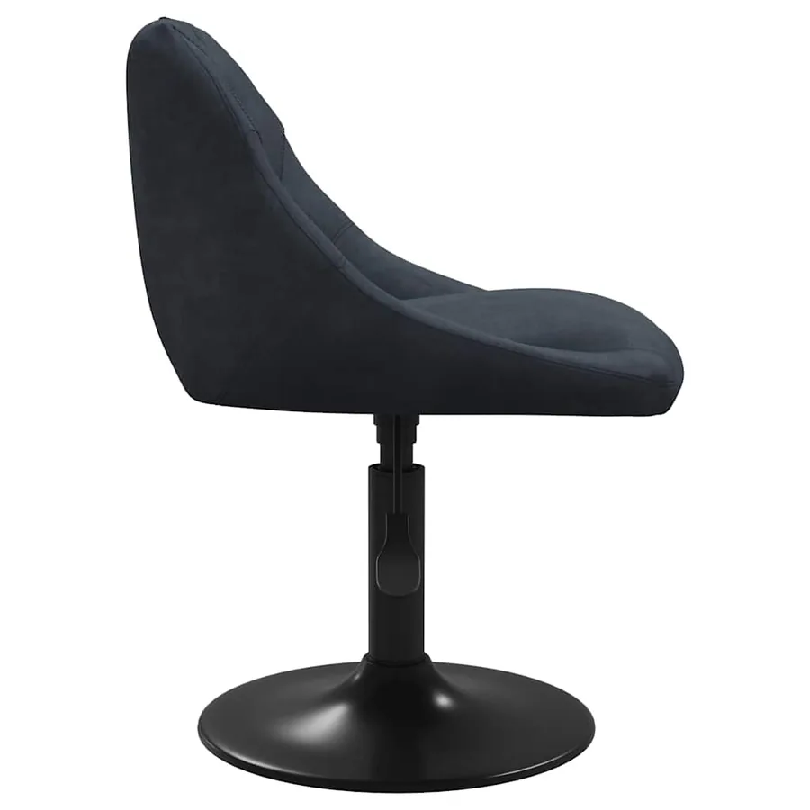Tabouret de bar Gris foncé Velours - 4
