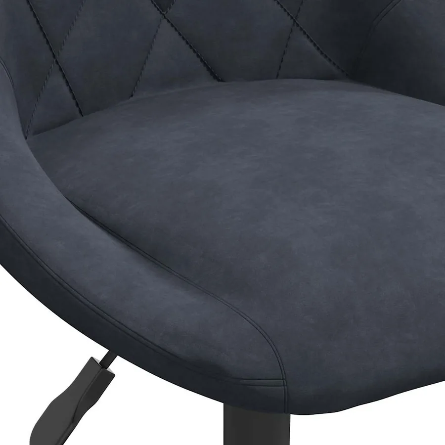 Tabouret de bar Gris foncé Velours - 7