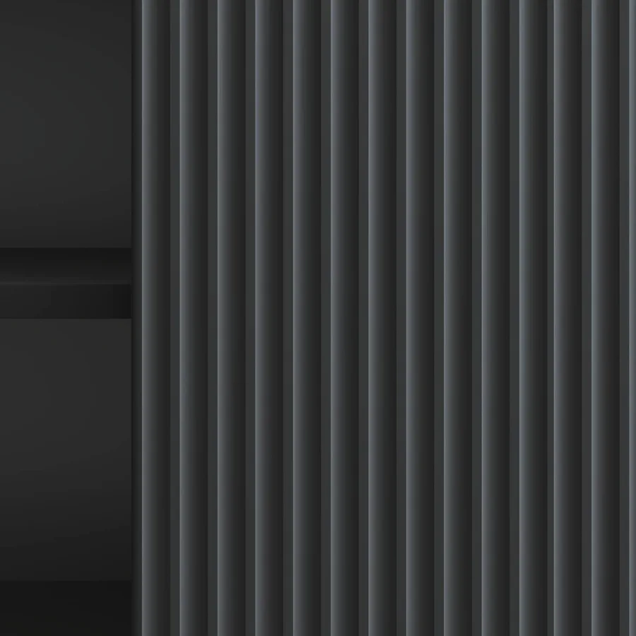 Meuble TV Noir 150 x 31 x 50 cm Bois d'ingénierie - 8
