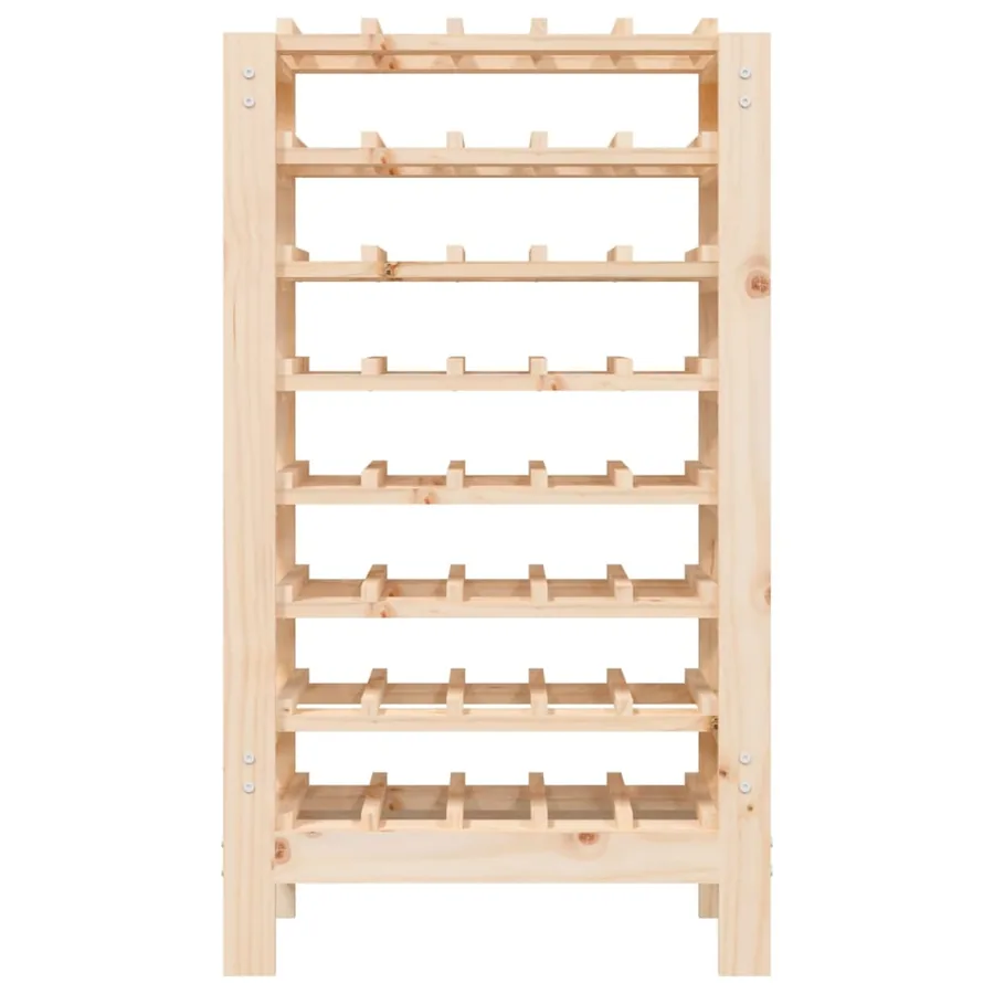 Casier à vin 61,5x30x107,5 cm Bois de pin massif - 5