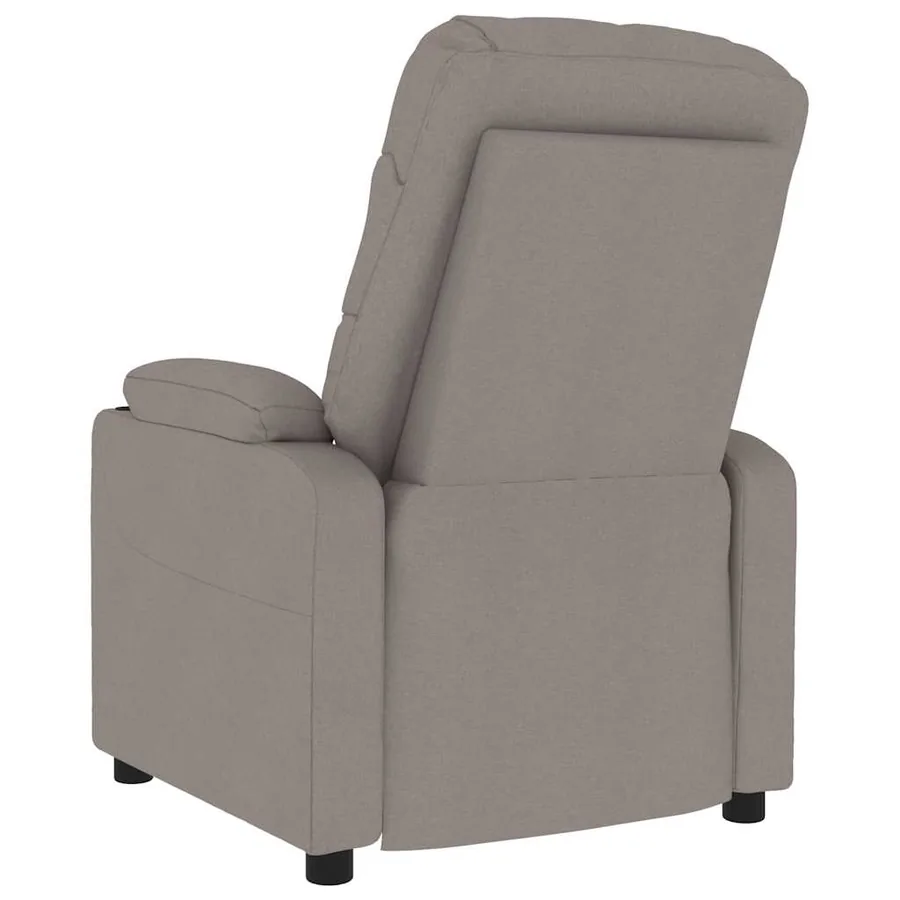 Fauteuil de massage Taupe Tissu - 5