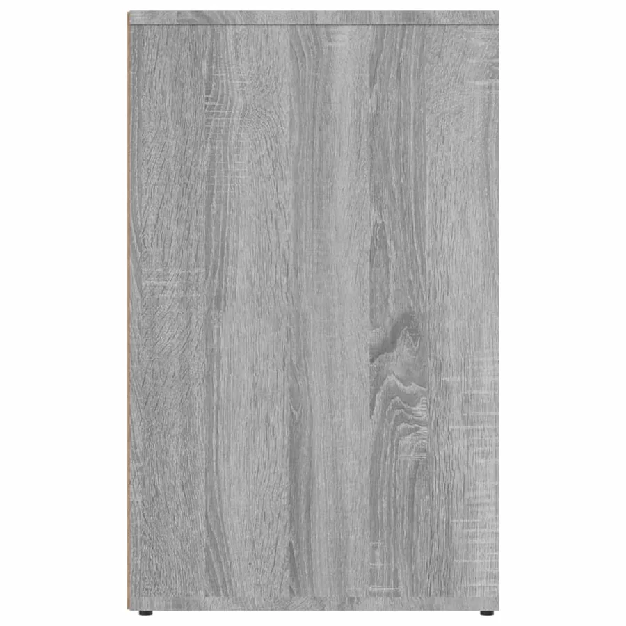 Armoire de dressing Sonoma gris 80x40x65 cm Bois d'ingénierie - 4