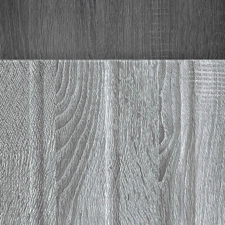 Meuble TV Sonoma gris 102 x 34,5 x 50 cm Bois d'ingénierie - 8