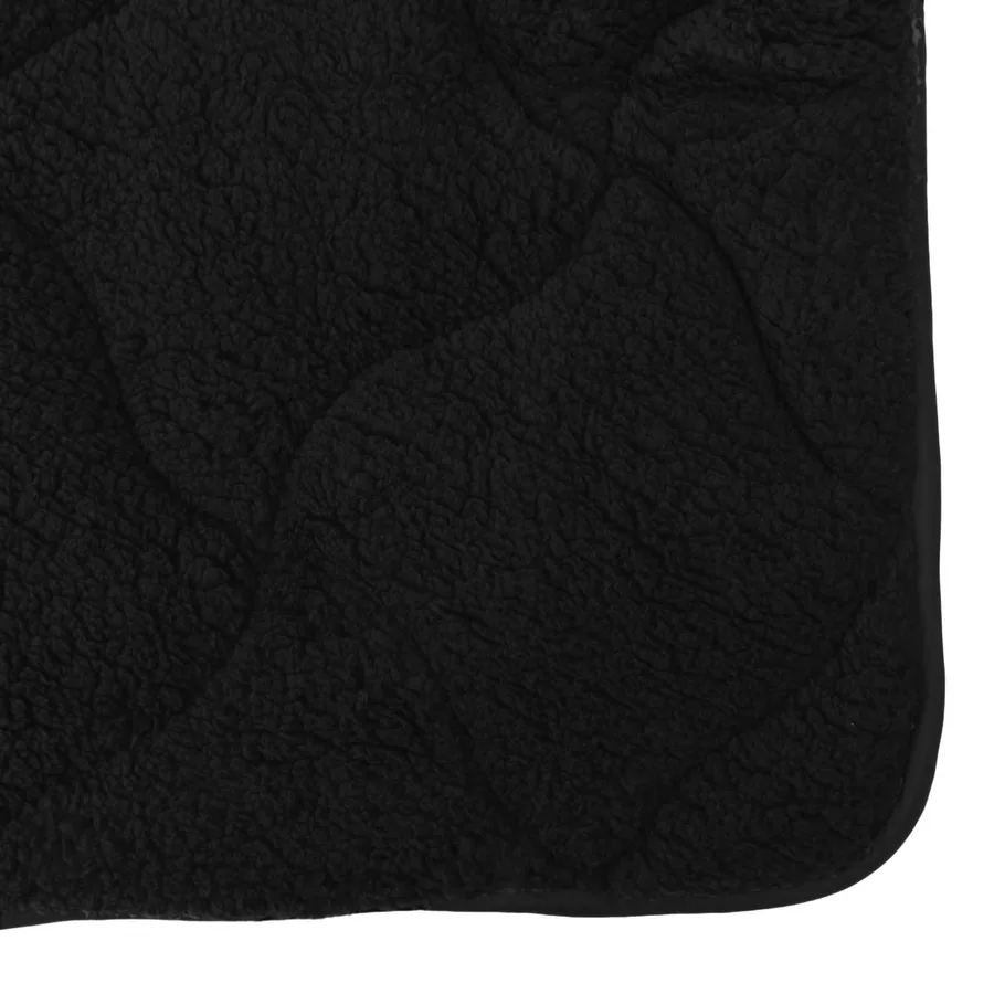Duvet d'été simple Matelassé Noir 200 x 200 cm - 7