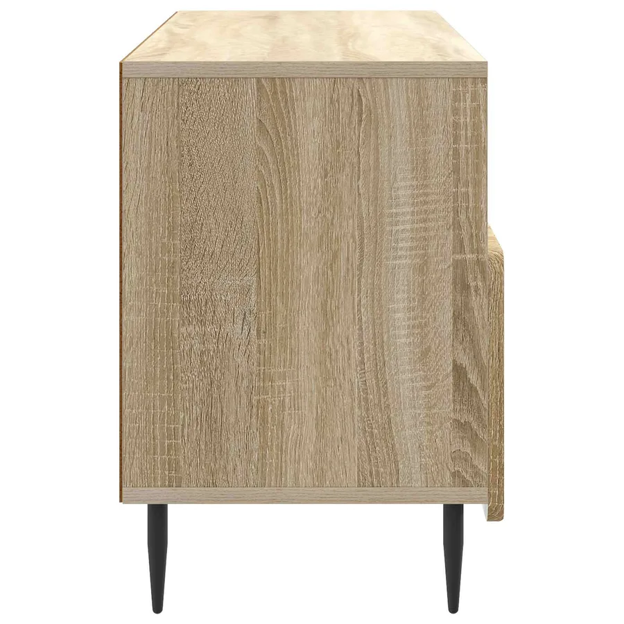Meuble TV Chêne Sonoma 102 x 34,5 x 50 cm Bois d'ingénierie - 7