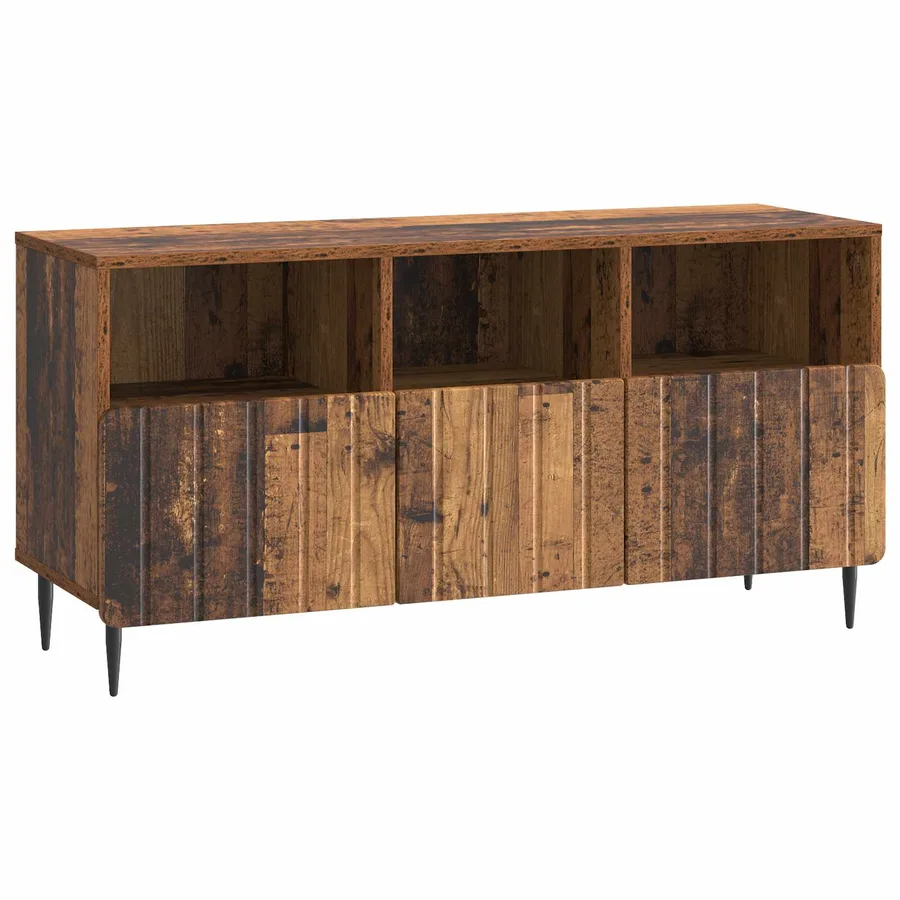 Meuble TV Bois ancien 102 x 34,5 x 50 cm Bois d'ingénierie - 2