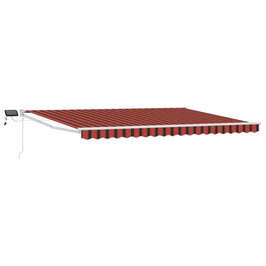 Store rétractable manuel avec LEDs 5 x 3 m - 2