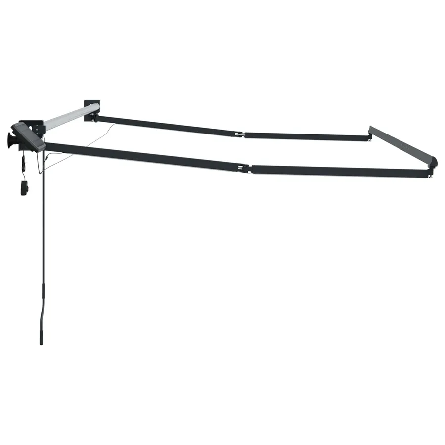 Cadre de store rétractable électrique Anthracite 3,5 x 2,5 m - 6