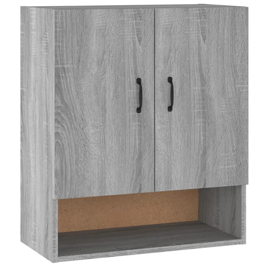 Armoire murale Sonoma gris 60x31x70 cm Bois d'ingénierie - 2