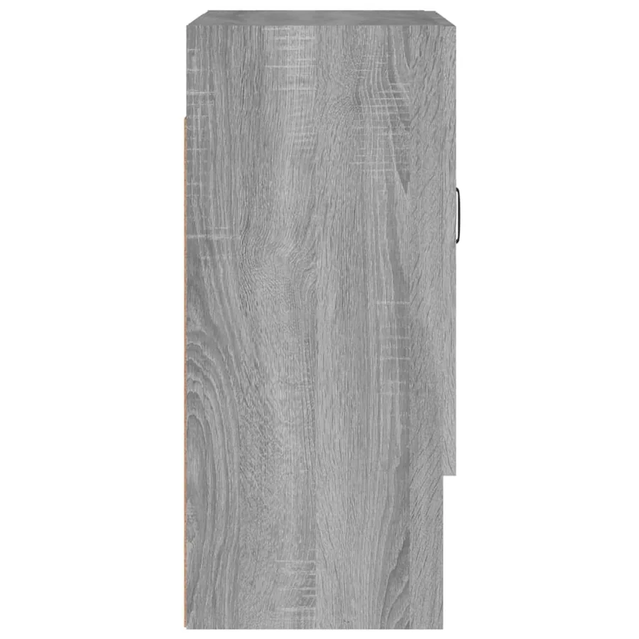 Armoire murale Sonoma gris 60x31x70 cm Bois d'ingénierie - 6