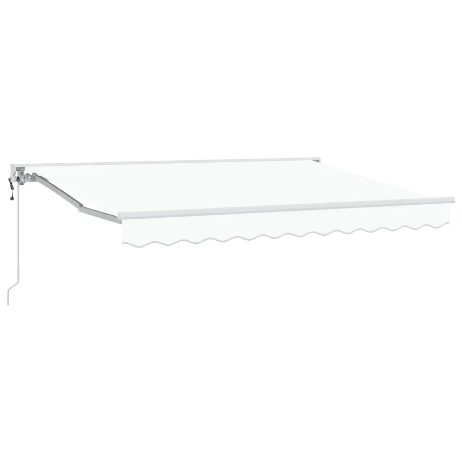 Auvent rétractable électrique Blanc 3 x 2,5 m - 2