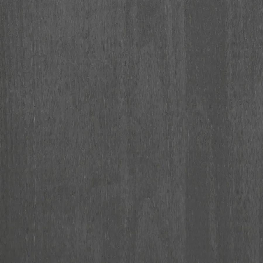Bibliothèque HAMAR Gris foncé 85x35x112 cm Bois de pin massif - 7