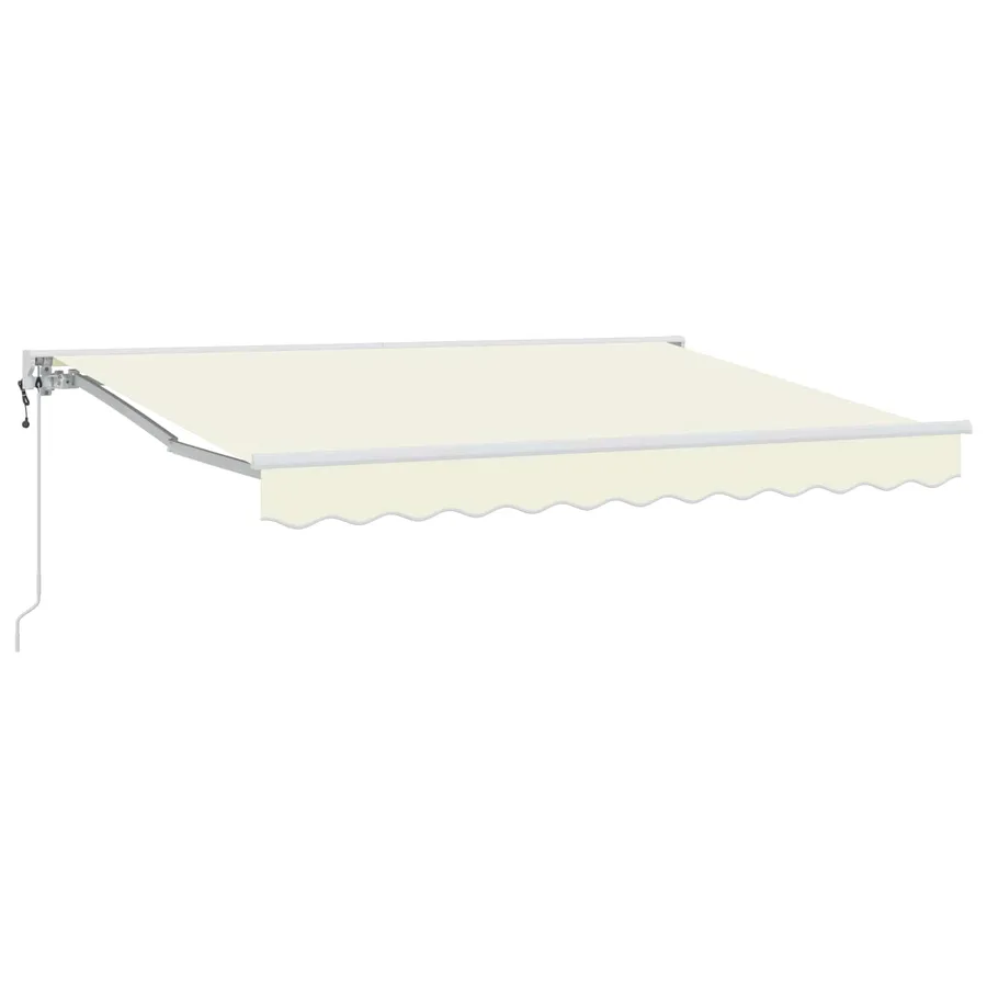 Auvent rétractable électrique Crème 3,5 x 2,5 m - 2
