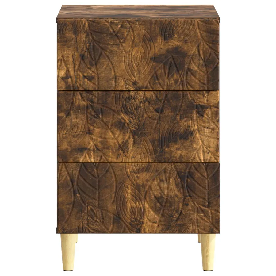 Table de chevet Chêne fumé 43 x 39,5 x 66,5 cm - 4