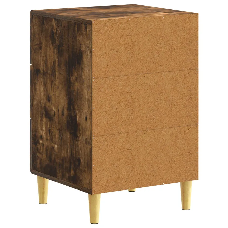 Table de chevet Chêne fumé 43 x 39,5 x 66,5 cm - 6
