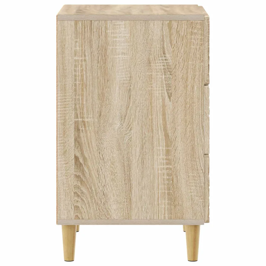 Table de chevet Chêne Sonoma 43 x 39,5 x 66,5 cm - 5